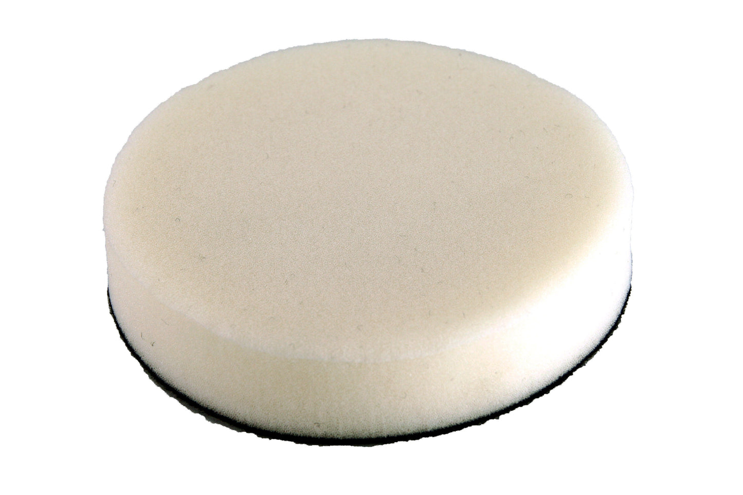 Tampons polissoirs plats en mousse blanche auto-agrippante - Tampons blancs moyennement souples - Lot de 3 - Accessoire pour polisseuse pneumatique