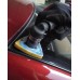 Low Profile Small Triangle Right Angle Orbital Spot Polisher/Sander Set with Muffler, 3800 Rpm, ISO 9001:2015 Certified/CE Compliant